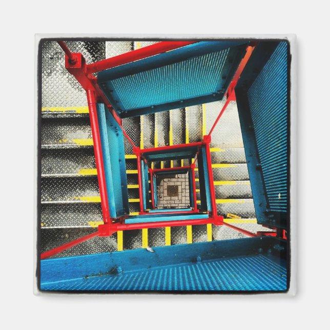 Manchester - Castlefield Staircase Magnet (Front)