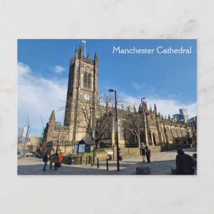 Manchester Cathedral Postcard