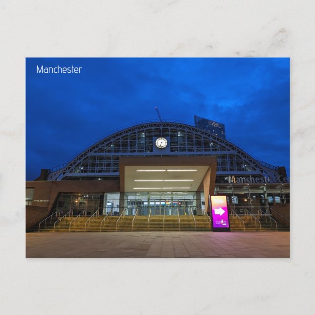 Manchester Central Convention Complex Postcard (Front)