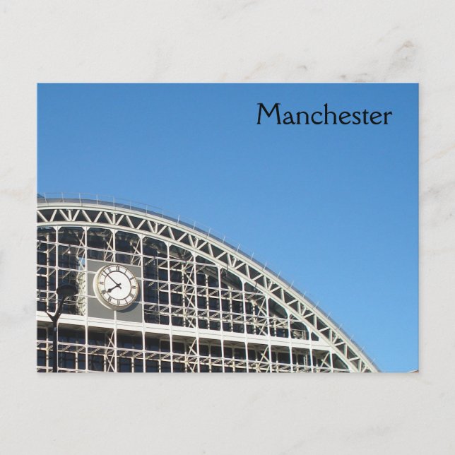 Manchester Central Postcard (Front)