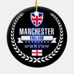 Manchester Ceramic Tree Decoration