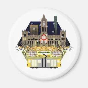 Manchester Christmas Markets Magnet