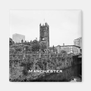 Manchester City Centre and Cathedral Magnet