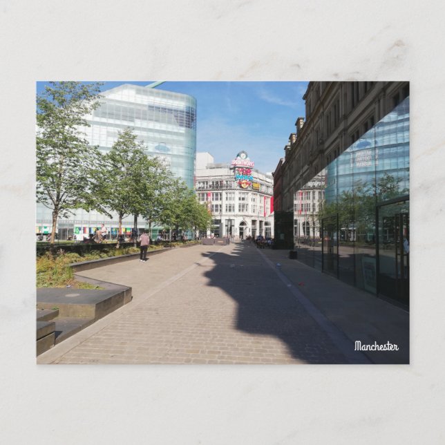 Manchester City Centre Postcard (Front)