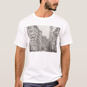 Manchester Deansgate view from cafe.2010 T-Shirt