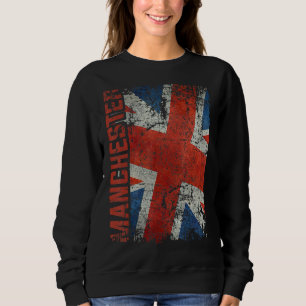 Manchester England United Kingdom British Jack Uni Sweatshirt