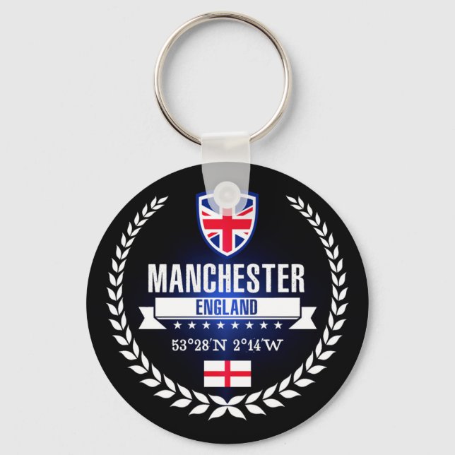 Manchester Key Ring (Front)