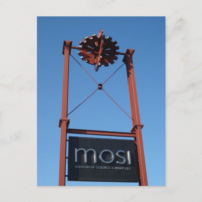 Manchester MOSI Postcard (Front)