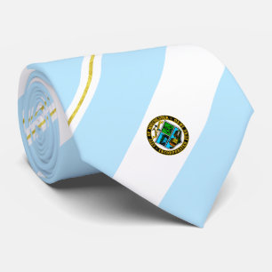Manchester (New Hampshire) city flag Neck Tie