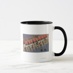 Manchester, New Hampshire - Large Letter Scenes Mug