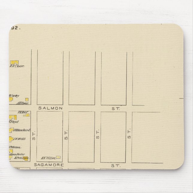 Manchester, NH, Ward 1 Mouse Pad (Front)