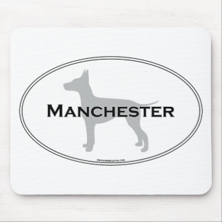 Manchester Oval Mouse Pad