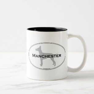 Manchester Oval Two-Tone Coffee Mug