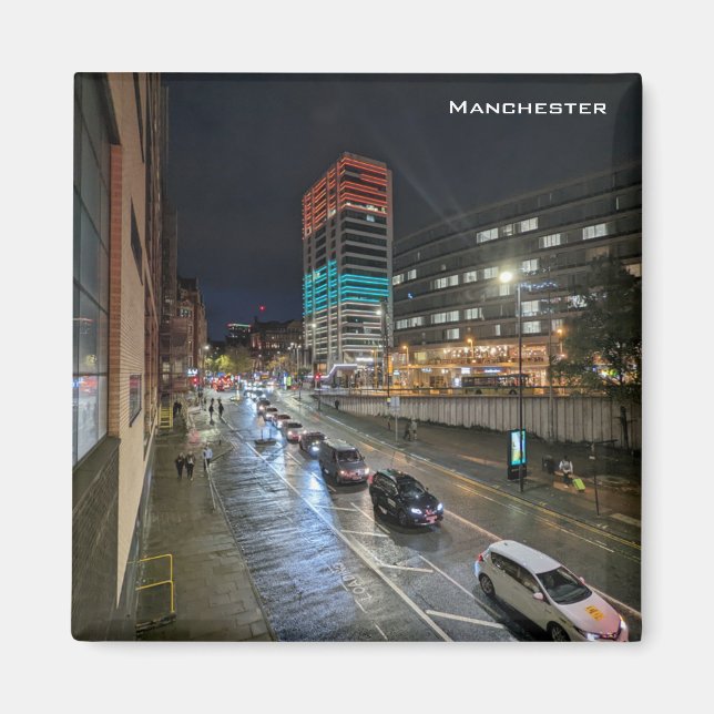 Manchester Piccadilly Magnet (Front)