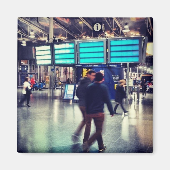 Manchester Piccadilly Station Magnet (Front)