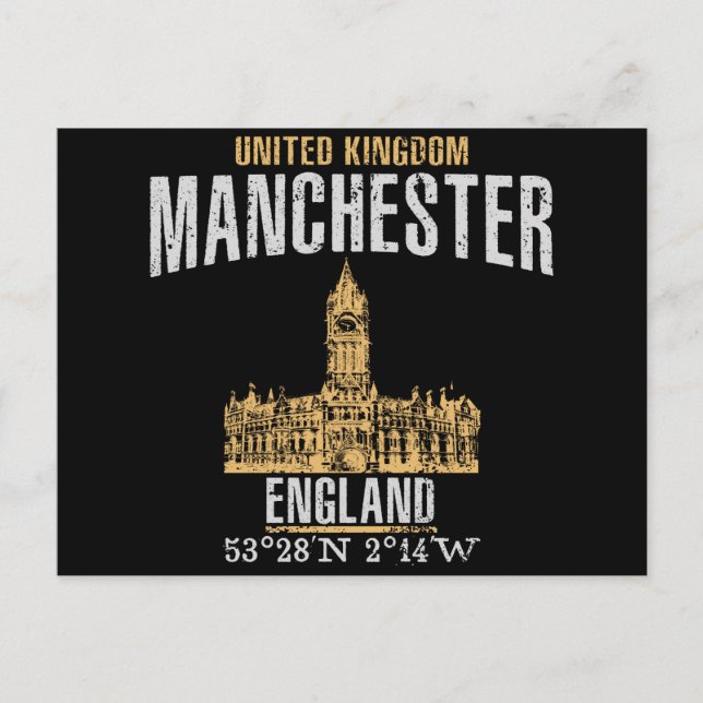 Manchester Postcard (Front)