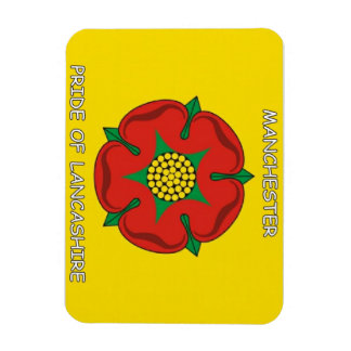 Manchester - Pride of Lancashire Fridge Magnet