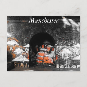Manchester Railway Arch Postcard
