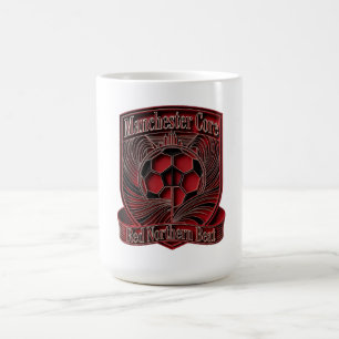 Manchester Red Legacy, Premium Soccer City Gift Coffee Mug