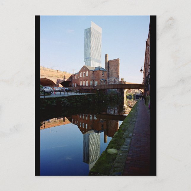 manchester reflection postcard (Front)