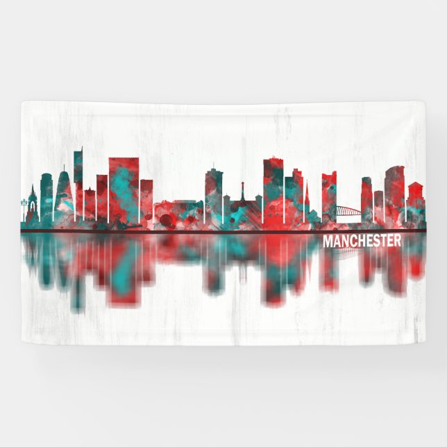 Manchester Skyline Banner (Horizontal)