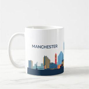Manchester Skyline Coffee Mug