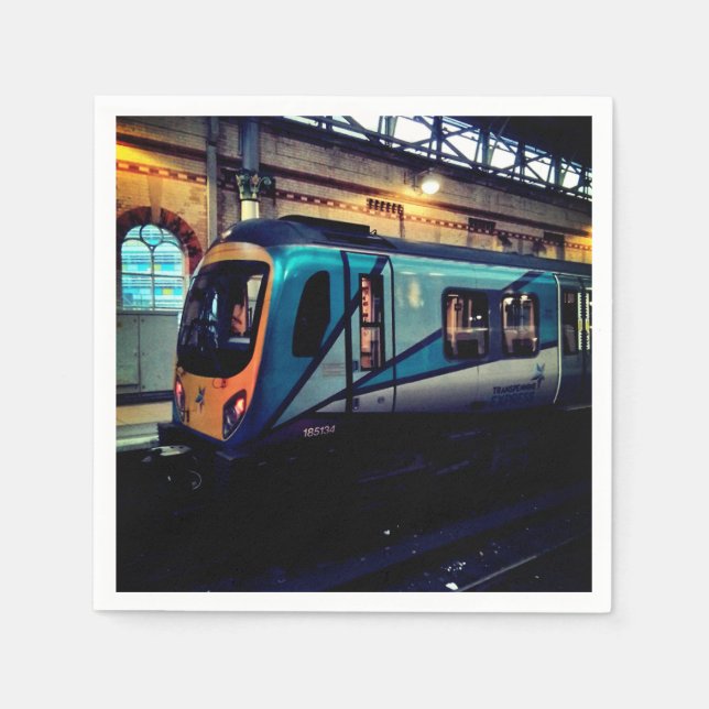 Manchester station napkin (Front)