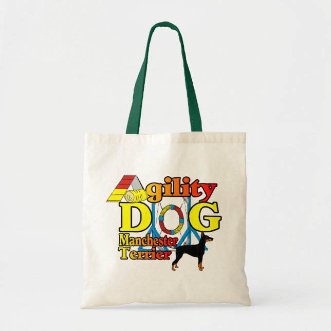 Manchester_Terrier_Agility Tote Bag (Front)