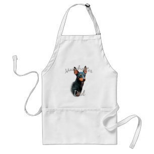 Manchester Terrier Dad 2 Standard Apron