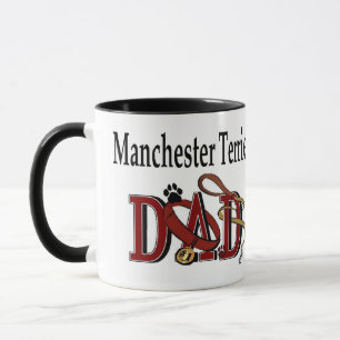 Manchester Terrier Dad Gifts Mug