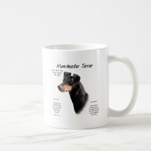 Manchester Terrier History Design Coffee Mug