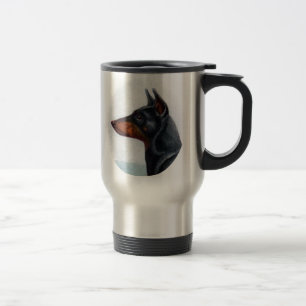 Manchester Terrier Portrait Mug