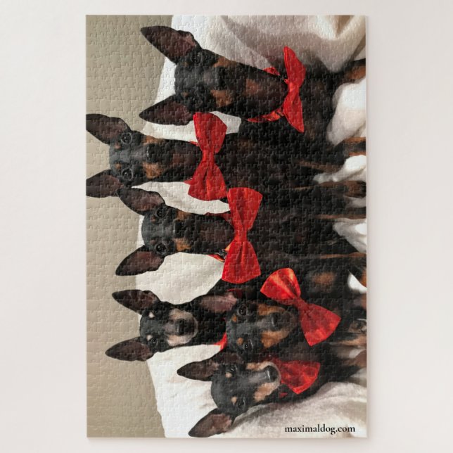 Manchester Terrier Puzzle - 1,000 pieces (Vertical)