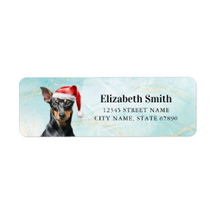 Manchester Terrier Return Address Labels