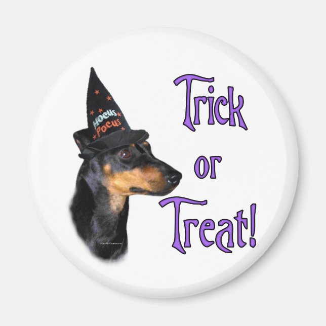 Manchester Terrier Trick Magnet (Front)
