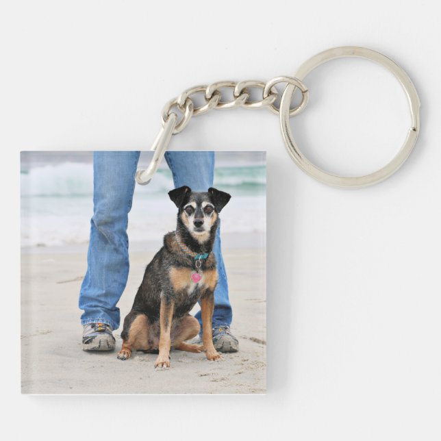 Manchester Terrier X - Jordan - Derr Key Ring (Back)