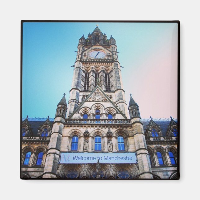 Manchester Town Hall Magnet (Front)