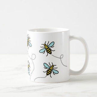 Manchester Worker Bee Classic White Mug