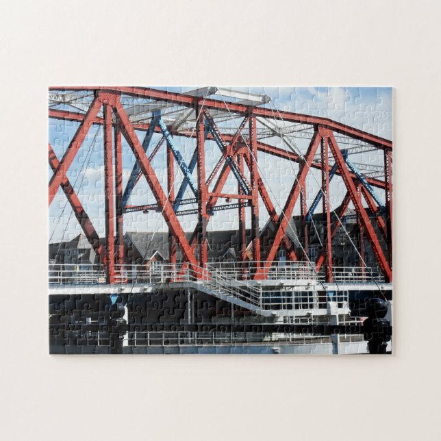 Manchster Dockland Bridge. Jigsaw Puzzle (Horizontal)