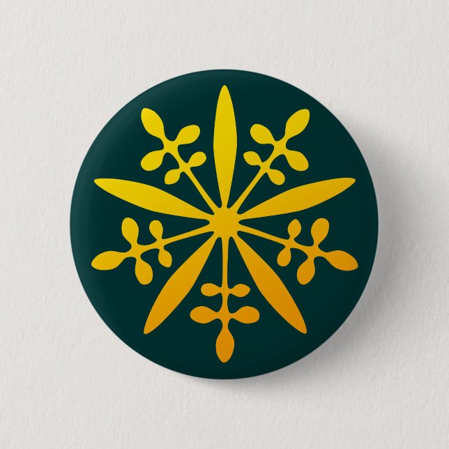 manchukuo 6 cm round badge (Front)