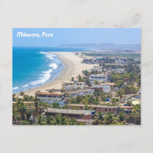Máncora, Piura, Perú Postcard