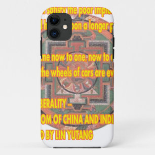 Manda Words To Live By LIBERALITY2 jGibney The MUS iPhone 11 Case