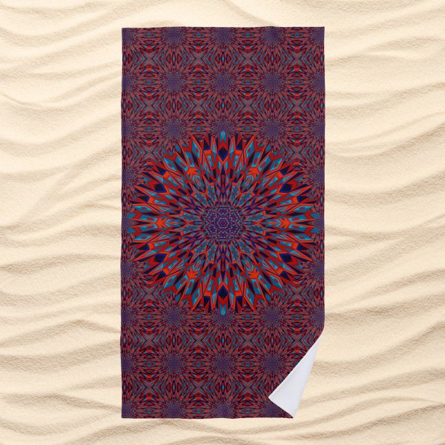 Mandala 11 Beach Towel (Creator Uploaded)