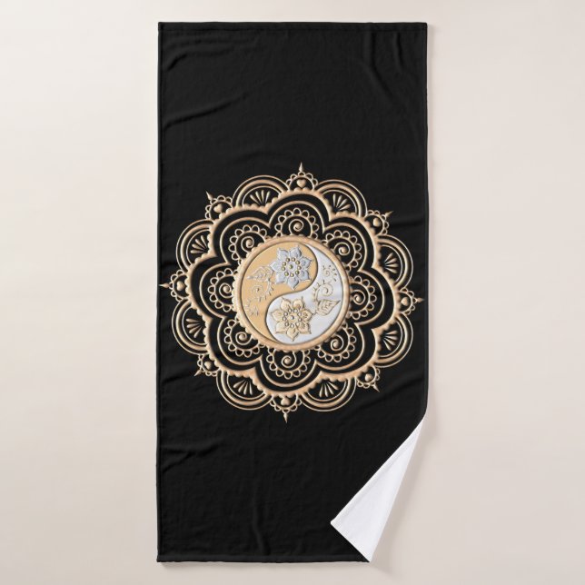 Mandala 1  bath towel set (Bath Towel)