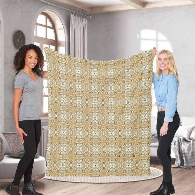 Mandala 1 Fleece Blanket (Creator Uploaded)