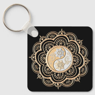 Mandala 1 key ring