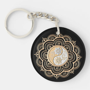 Mandala 1 key ring