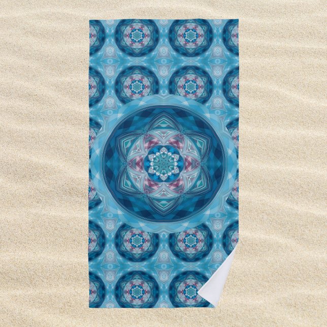 Mandala 2 Beach Towel (Creator Uploaded)