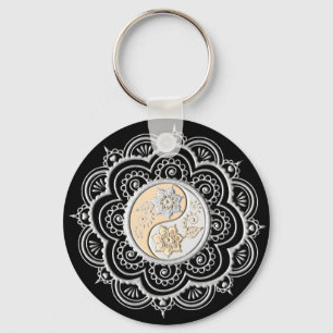 Mandala 2 key ring