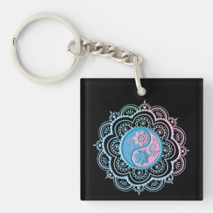 Mandala 4 key ring